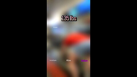 135lbs Scrunches (Medium) 💪