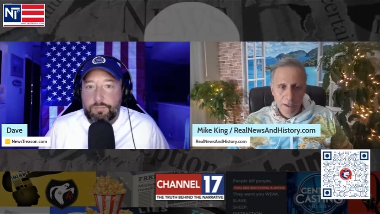 Mike King & NewsTreason: It's Over 10/30/25 - Trump Wartime President, Leaked Military Briefings, US Corp Dead!