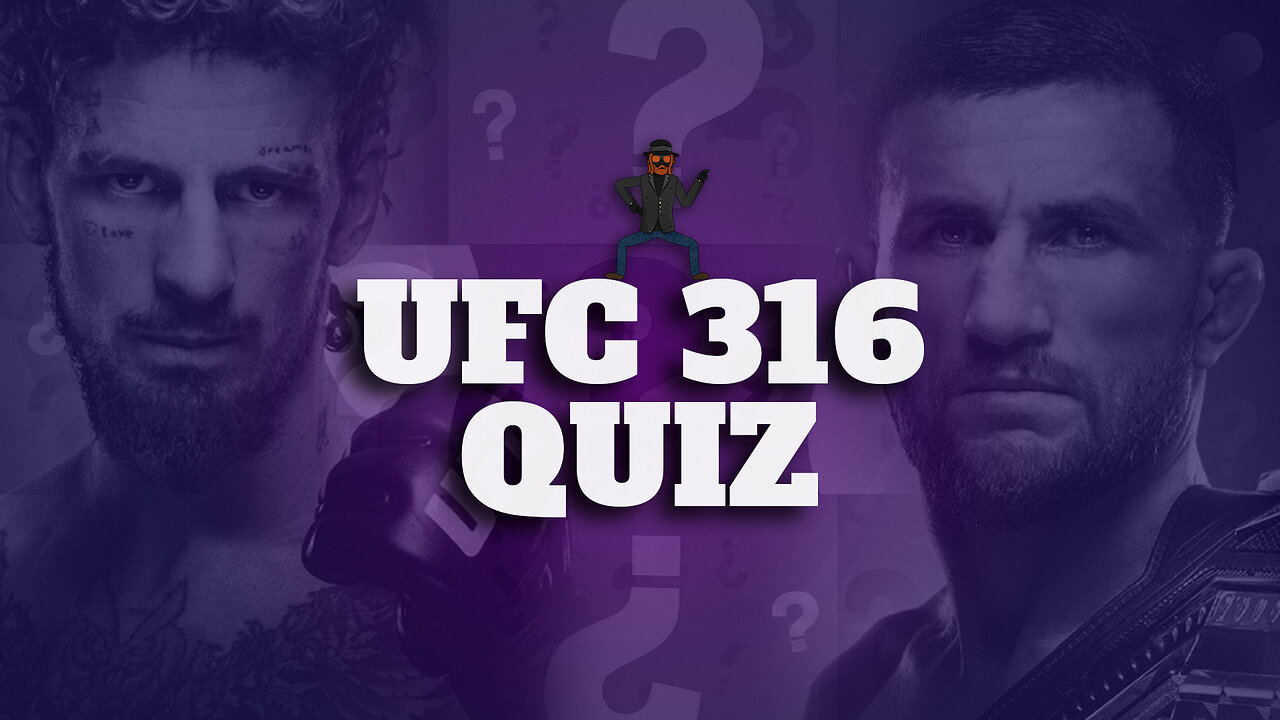 UFC 316 Quiz