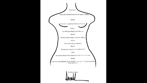 TRUMP'S LETTER IN EPSTEIN'S BOOK. FACTS