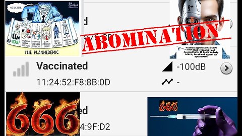 Bluetooth scan for 666 mark of the beast. Southern Africa. Repent. Documentary