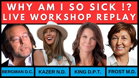 REPLAY of "Why Am I So SICK!?" LIVE Workshop PLUS 48-Hour $100 OFF FlexBeam Fire SALE !!!