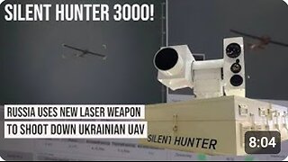 Silent Hunter 3000! Russian troops deploy new laser weapon to defend against Ukrainian drone attacks