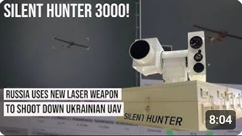 Silent Hunter 3000! Russian troops deploy new laser weapon to defend against Ukrainian drone attacks