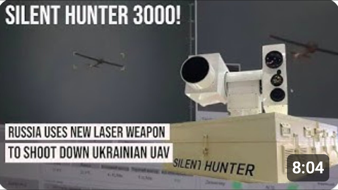 Silent Hunter 3000! Russian troops deploy new laser weapon to defend against Ukrainian drone attacks