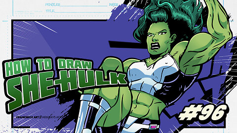 Unleash Your Creativity: DRAW SheHULK, Your Favorite MARVEL Hero!