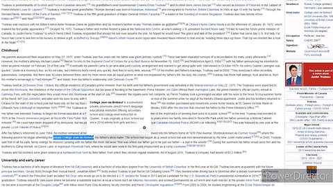Oh I see. Trudeau has Jesuit College connection with the WEcharity guys. FAKE CATHOLICS!!!!!!!