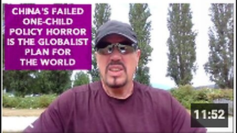 "Globalist Plan Mirrors China's Failed One-Child Policy Horror"