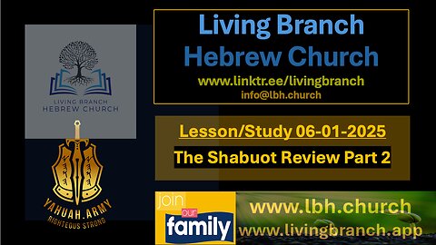06-01-2025 The Shabuot Review Part 2