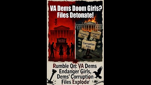 Rumble On: VA Dems Endanger Girls, Dems' Corruption Files Explode - Ep. 286, 11/13/25