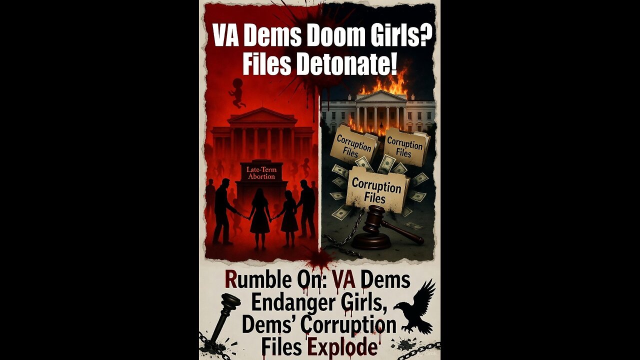 Rumble On: VA Dems Endanger Girls, Dems' Corruption Files Explode - Ep. 286, 11/13/25