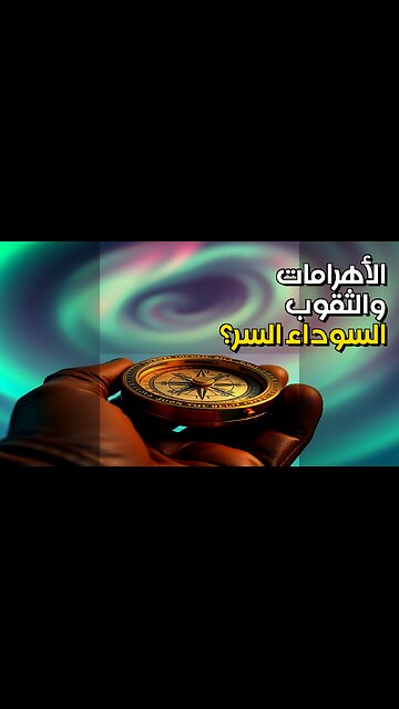 الأهرامات والثقوب السوداء: سر الكون؟ #shorts