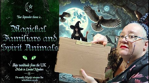 Witchbox - September 2025 - Magickal Familiars & Spirit Animals - Witchcraft Monthly Subscription