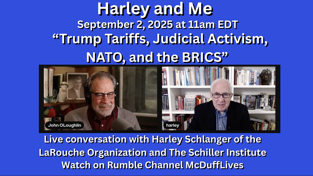 Harley and Me, September 2, 2025 : Trump Tariffs, NATO, and the BRICS