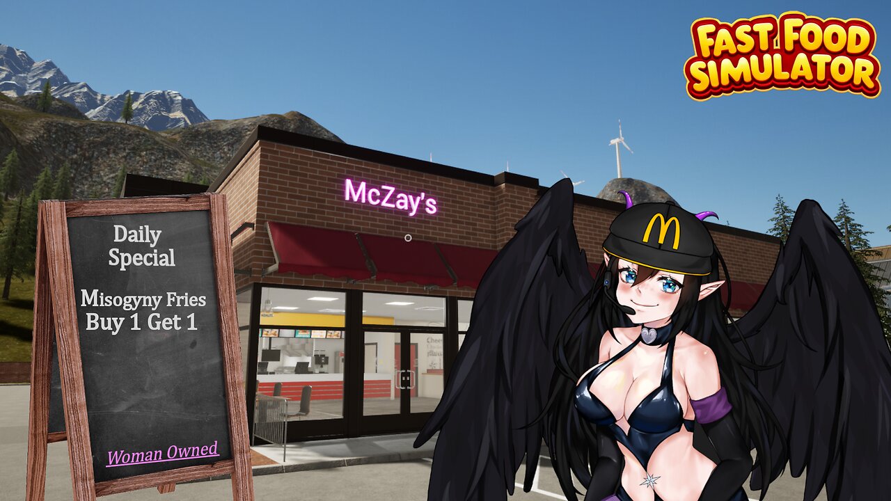 Number 1 Wagie Angel Is Back In Business! [Fast Food Simulator]