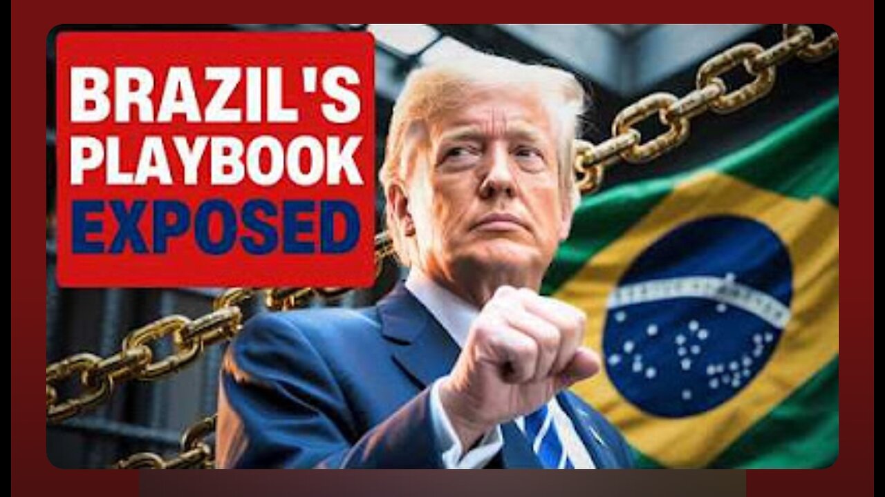 BRAZIL'S JUDICIAL DICTATORSHIP: Globalists Plan to DESTROY TRUMP Using BRAZIL'S PLAYBOOK