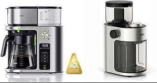Braun MultiServe Coffee Machine Programmable