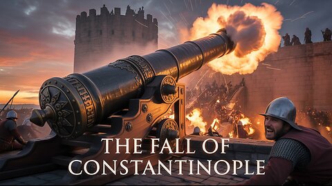 Epic Medieval Cannon Attack! The Fall of Constantinople - Historical Battle Revealed ⚔️🔥