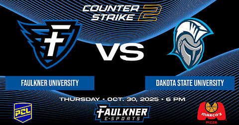Counter Strike 2- Faulkner vs. Dakota State (10/24/2025)