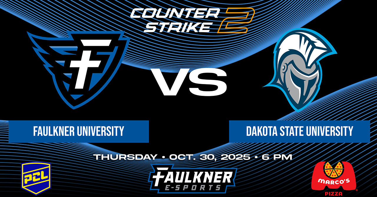 Counter Strike 2- Faulkner vs. Dakota State (10/24/2025)