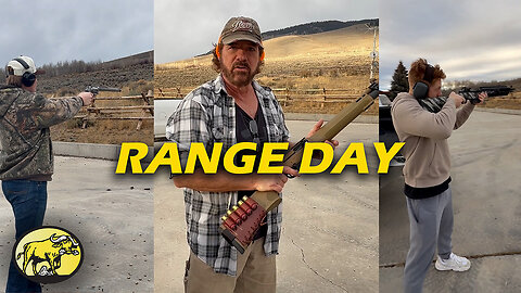 Shooting with the boys: A holiday range session