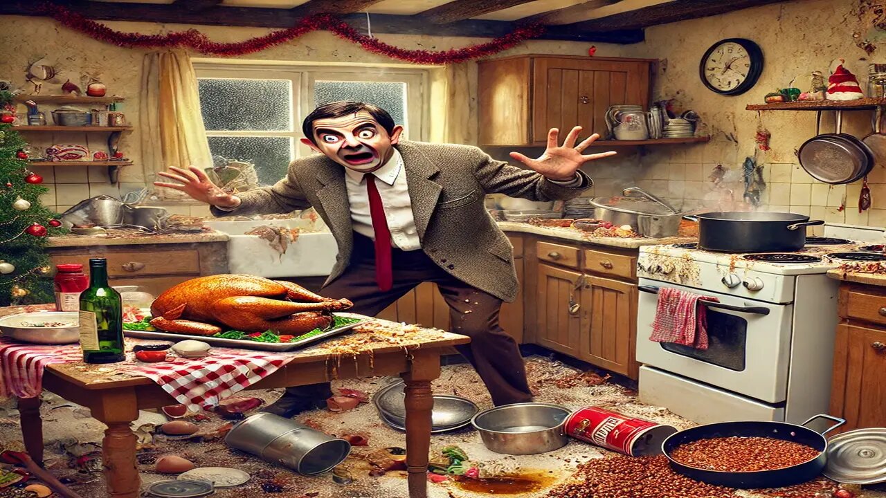 Mr Bean Cooking the CHRISTMAS Dinner | Mr Bean: The Movie