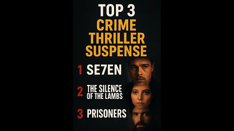 top 3 crime thriller suspense movie