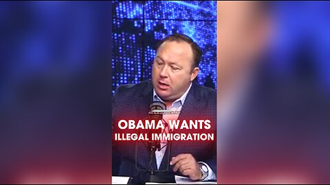 Alex Jones: Obama Defunded Police Arresting Illegals - 5/19/15
