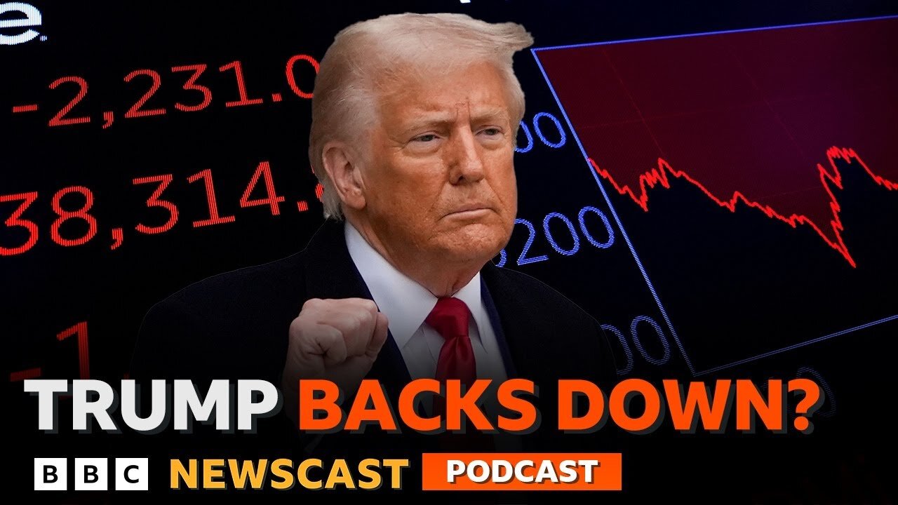 US President Trump pauses higher tariffs for 90 days - but slaps China with 125% | BBC Newscast