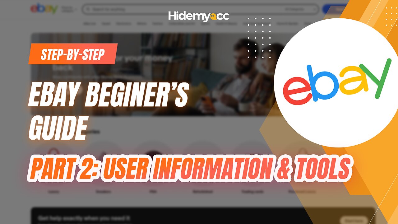 What information is needed to create a new eBay account?