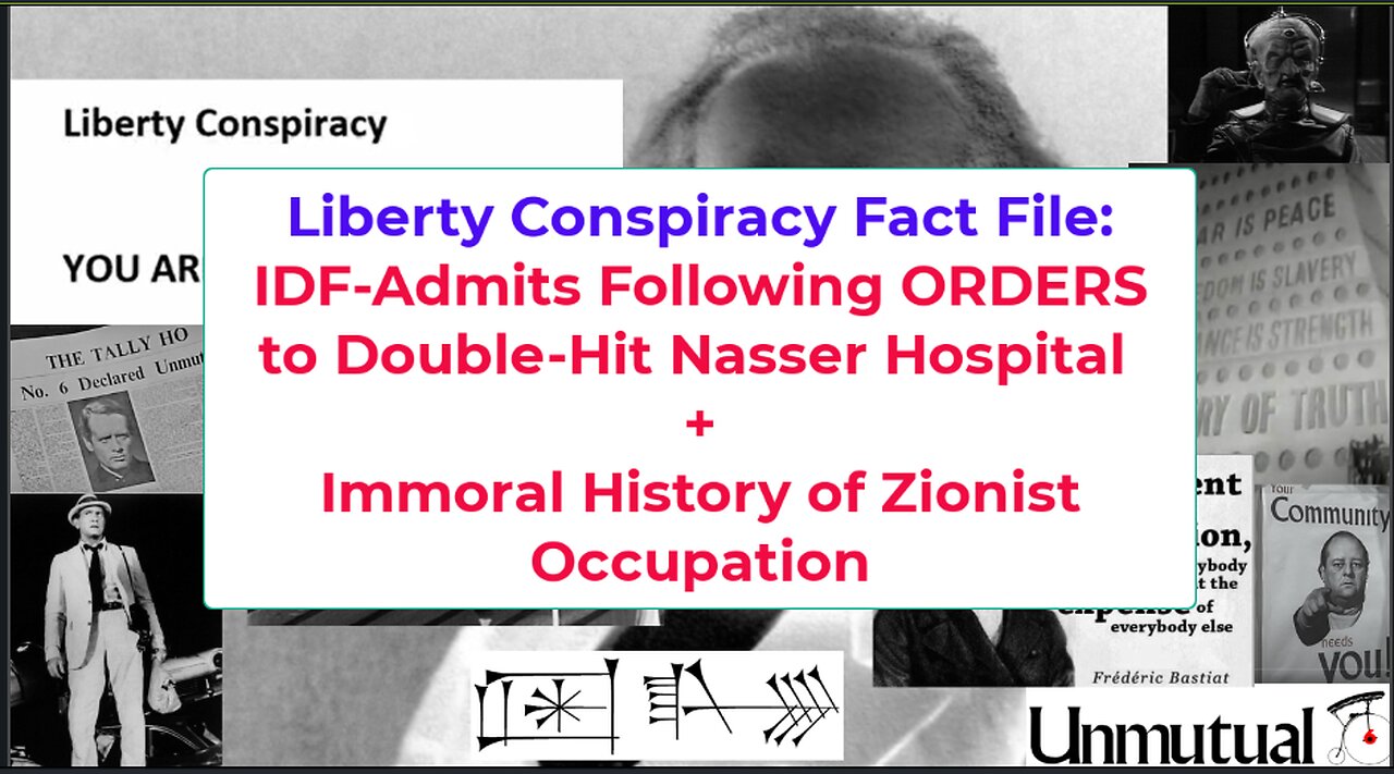 Liberty Fact File: IDF Members Confirm Orders to Double-Tap Hospital, More