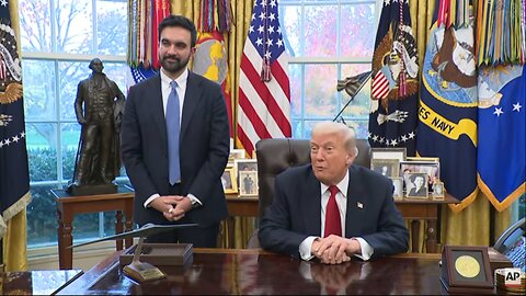 Trump and Mamdani hold meeting at the White House