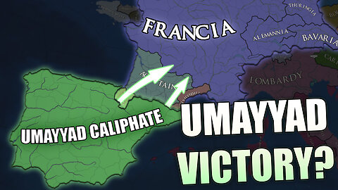 If Umayyad Caliphate won against France? - EU4 Timelapse