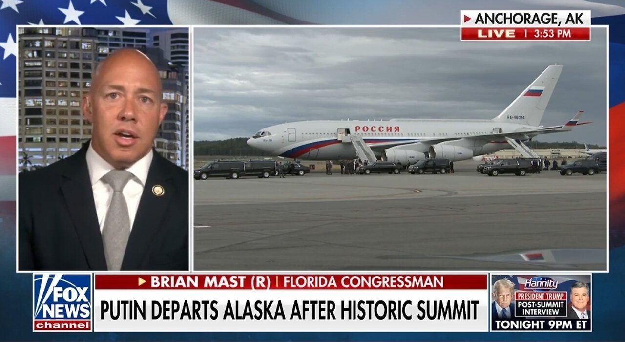 Rep Brian Mast: Putin's Back Is Against The Wall