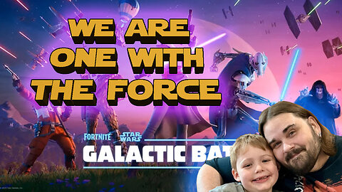 We Are One With The Force! in Fortnite Galactic Battle (Just The Win)