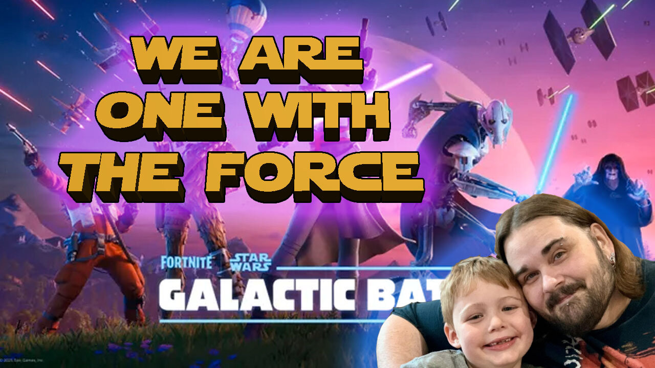 We Are One With The Force! in Fortnite Galactic Battle (Just The Win)