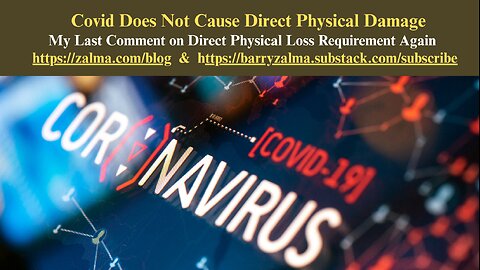 Covid Does Not Cause Direct Physical Damage