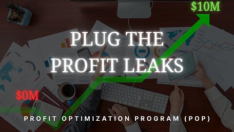 Plug Your Profit Leaks 💧