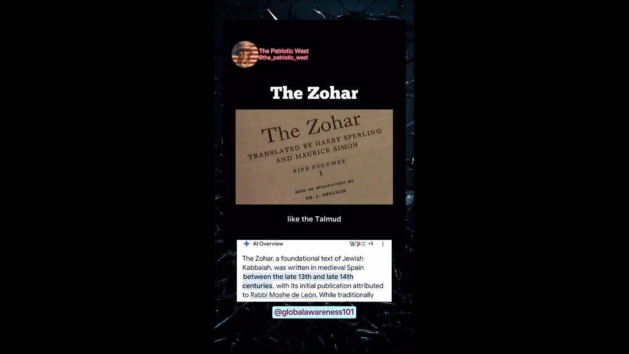 The Zohar teaches the gentiles, us goy, will be wiped off the face of the earth.