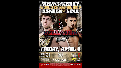 Bellator FC 64 - Apr 06 2012 - Caesar's Windsor, Ontario