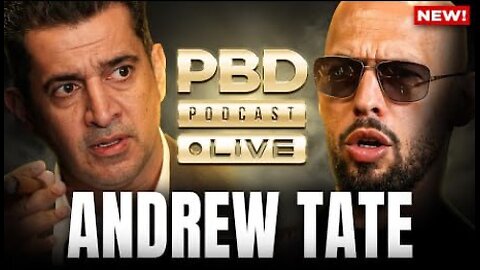 Andrew Tate Sits Down With PBD After Weekend With ‘The Boys’