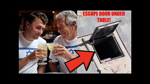 TRAP DOOR CHARLIE! ESCAPE DOOR UNDER CHARLIE KIRK'S TABLE IS MORE PROOF HIS ASSASSINATION WAS FAKED!