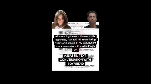 ASSASSIN'S LOVE LETTER OR COVER UP??