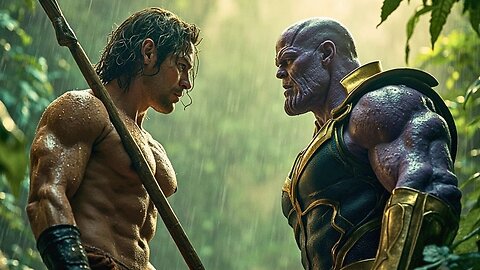 Epic Jungle Survival Battle: Tarzan vs Thanos | Intense Adventure & Wild Fight for Survival