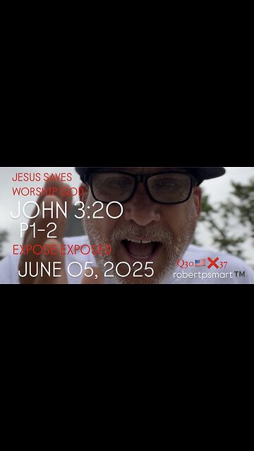 INTRQ 06.05.25 “EXPOSE EXPOSED” JOHN 3:20