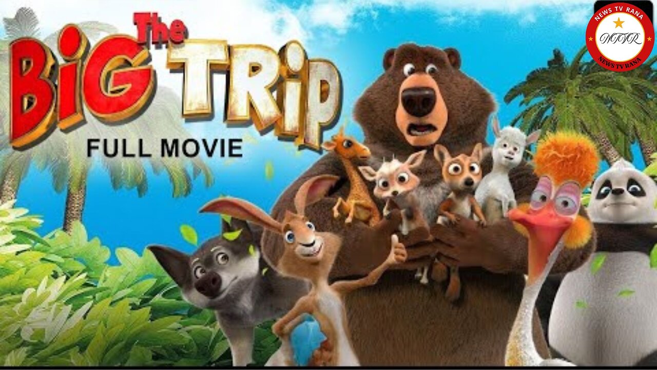 THE BIG TRIP Full Adventure Movie In English Animated Cartoon Movie in English