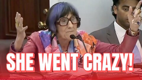 Purple Haired Congresswoman Has 'Lunatic' Meltdown Over Trump's Winning