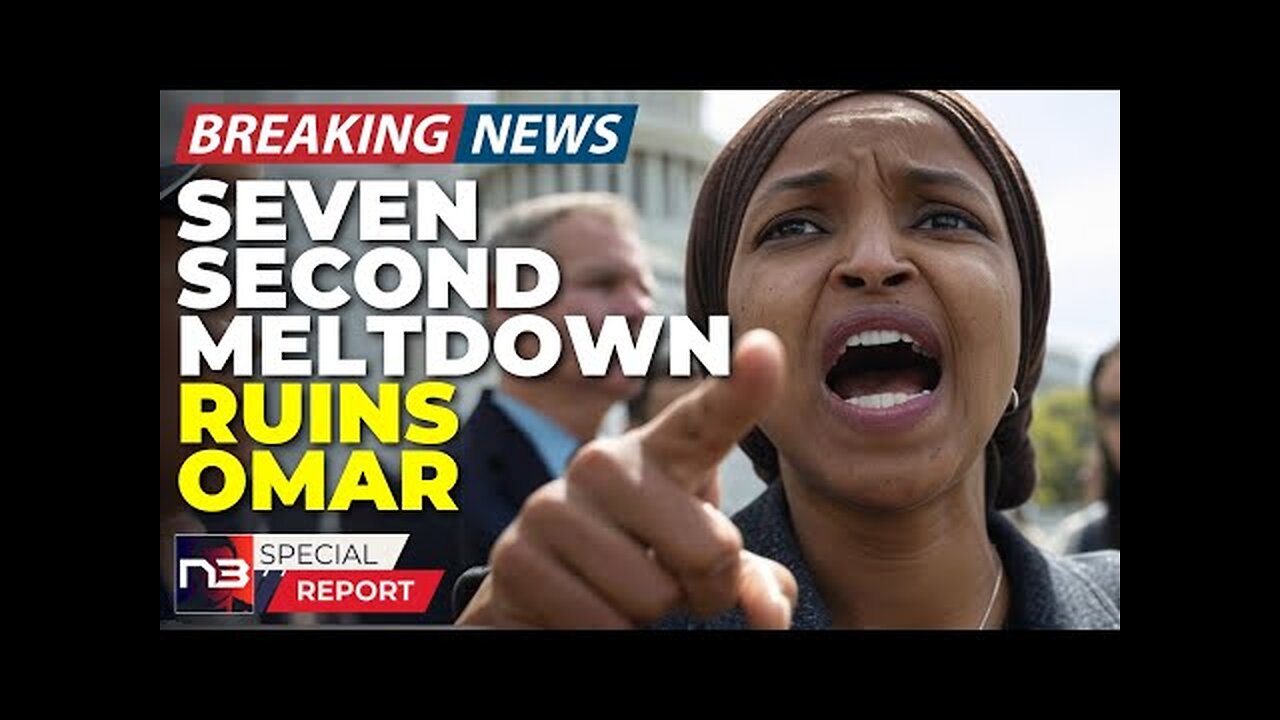 Breaking: Shocking Seven Seconds Of Footage That Ruined Ilhan Omar!