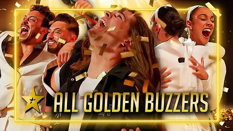 ALL GOLDEN BUZZER Auditions from America's Got Talent 2025!