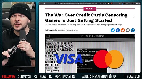 WAR! Visa & Mastercard BAN Video Games After FEMINIST OUTRAGE, But NEW LAW COULD STOP THIS